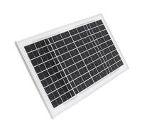 MasYosh Pannello Solare 10w Pre -Perforazione Monocristallino Impiatto di Sponness Solare Esterno 18V per Illuminazione a Griglia