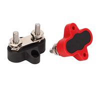 MasYosh Perni di Distribuzione Dell'alimentazione da 48 V, Connettore per Sbarra Collettrice di Giunzione a Terra Dell'alimentazione della Batteria con Doppio Perno in (1/4 di pollice M6)