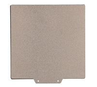 MasYosh Piastra di Costruzione per Stampante 3D, 150x150mm Piattaforma di Stampa Flessibile in Acciaio a Molla Magnetica Spruzzata in Polvere PEI a Doppia Faccia con Texture