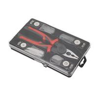 MasYosh Pinza Multifunzione, Pinza Intercambiabile 5 in 1 con Teste di Crimpatura Spellatura e Taglio, per Assemblaggio di Componenti Elettronici Manutenzione Telecomunicazioni