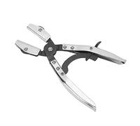 MasYosh Pinza per Stringitubo, Ganasce a Cricchetto Girevoli Universali con Denti Seghettati in Acciaio, per Tubi del Liquido Refrigerante dei Freni del Radiatore Dell'automobile, (8 pollici)