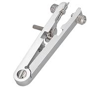 MasYosh Pinzetta per Barra a Molla per Orologio, Strumento per Rimuovere il Cinturino del Perno della Pinza a Forma di V per la Riparazione Dell'orologio, con 4 Perni e Materiale in (Bianco)