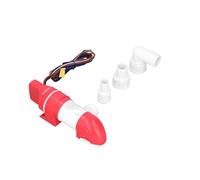 MasYosh Pompa di Sentina a Basso Profilo, Pompa Acqua Automatica da 1100 GPH con Rotazione di 360 Gradi, Albero Motore in Acciaio Inossidabile, per Barche Serbatoi per Esche Stagni