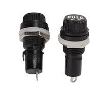 MasYosh Porta Fusibile 100 Pezzi 5x20 Mm 10A 250V Pannello Elettrico Montato per Fusibili per Macchinari per Saldatura Elettronica per Apparecchiature Elettroniche
