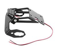 MasYosh Portatarga per Moto, Eliminatore di Parafango in Alluminio con Luce a LED per Z 650 650 2017 2018