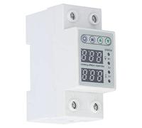 MasYosh Protettore Corrente, relè di Tensione di Visualizzazione Smart LED AC220V con Protezione Magnetica e Montaggio della Ferrovia, per la Famiglia Sotto Tensione e Protezione della (63a)