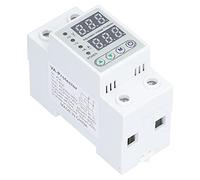 MasYosh Protettore Corrente, relè di Tensione di Visualizzazione Smart LED AC220V con Protezione Magnetica e Montaggio della Ferrovia, per la Famiglia Sotto Tensione e Protezione della (40a)