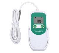 MasYosh Registratore di Dati di Temperatura e umidità, Memoria Ad Alta | Interfaccia USB 2.0, opzioni di montaggio flessibili, reporting PDF automatizzato, utilizzo in laboratorio e nella catena