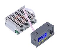 MasYosh Regolatore di Tensione, Modulo di Alimentazione con Display LCD per Stabilizzazione della Tensione, Voltmetro Amperometro Digitale, Alta Precisione di Piccole Dimensioni,