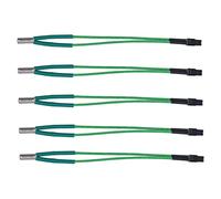 MasYosh Riscaldatore 5 Pcs, Riscaldamento Rapido 350 ℃ 6x15 Mm in Acciaio Inossidabile per V2.4 V0.1 V1.8 V6, con Terminale MX 2p per la Stampante 3D Hottend del Drago (65W)