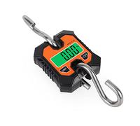 MasYosh Scala Elettronica del Gancio, Mini Portatile Portatili per Appendiabiti Digitali con Display HD e Pannello Impermeabile, per la Pesatura del Bestiame di Bestiame di Pesce di