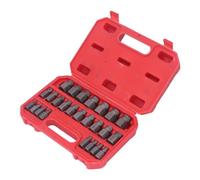 MasYosh Set di Estrattori per Bulloni Danneggiati da 25 Pezzi, Strumenti per la Rimozione di Bulloni in Acciaio Al Cromo Molibdeno con Scatola di Immagazzinaggio Portatile, per