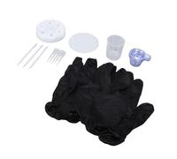 MasYosh Set di Stampi per Dadi in Silicone per Giochi Poliedrici | 7 cavità, silicone resistente, strumenti di creazione, giochi da tavolo, stampi riutilizzabili