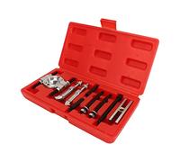 MasYosh Set Estrattori per Cuscinetti 9 Pezzi, Kit Estrattore Separatore in Acciaio per Riparazione Auto con Custodia in Plastica Resistente, Misura Universale