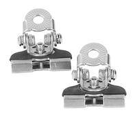 MasYosh STALLA DI MAURMAZIONE LIDE LED LED 2 Pezzi Cappuccetto LED LED, Morsetto DI Lavoro Universale in Acciaio Inossidabile Regolabile 304 con Cuscinetti DI Gomma a Denti Non Slip,