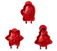 MasYosh Stampo per Biscotti 3D di Natale, Design in Plastica