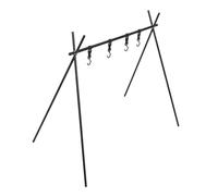 MasYosh Supporto per Griglia da Campeggio Supporto per Treppiede Portatile per Barbecue in Spiaggia, Lega di Alluminio, 29,5x19,3x29,3 Pollici