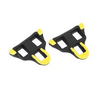 MasYosh Tacchetti per bici da strada, pedali bloccabili con design a rulli a 3 fori, per uomini e donne, materiale composito in nylon di carbonio, viti antiscivolo e ad alta resistenza