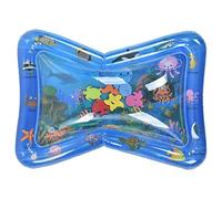 MasYosh Tappetino da Gioco Gonfiabile Blu per Bambini, Tappetino da Gioco per Bambini da 1 a 3 Anni, Stimola Lo Sviluppo del Cervello, Attira L'attenzione del Bambino, Pieghevole e Portatile per Il