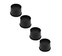 MasYosh Tappetino per Gambe dei Mobili Rialzi Antiscivolo per Sollevare L'altezza della Protezione del Pavimento per Gambe dei Mobili da 7,5 Cm di Diametro, Rialzo per in Plastica e Gomma Resistente