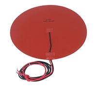 MasYosh Tappetino Riscaldatore Al Riscaldamento in Silicone con Termistore 100K per Stampante 3D Hotbed 300W 300mm Dia (DC24V)