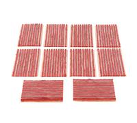 MasYosh Tappi per Riparazione Pneumatici 100 Pezzi, Striscia di Tenuta in Gomma Extra Lunga 3,9 Pollici per Pneumatici Tubeless, Senza Colla Necessaria con Recupero Forature per Auto (Marrone)