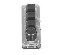 MasYosh Tasto Mini KeyPad 3 1 Manopola Programmabile USB BT Interruttore Blu Mini Tastiera Meccanica con LED RGB