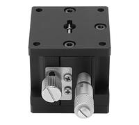 MasYosh Tavolino Lineare con Asse Z, Piattaforma di Regolazione Fine Manuale con Elevata Precisione e Grande capacità di Carico, per il Rilevamento e il Posizionamento Preciso Negli