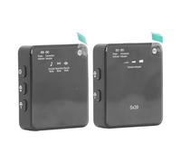 MasYosh 【Titolo Microfono Lavalier Wireless Riduzione del Rumore Connessione Stabile Anti-interferenza per la Registrazione Video Vlog