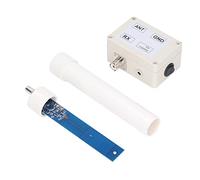 MasYosh VLF LF HF Kit Antenna Attivo VHF, Guscio ABS Leggero con Connettore RF SMA e Cavo Coassiale 50Ω per Apparecchiatura di Segnale Fai - -te Esterno Interno, Gamma di Frequenza 30