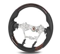 MasYosh Volante per Sterzo Idro -immetto, Impugnature per Mano Ergonomiche in Pelle Perforata con Tecnologia Integrata Stampo ABS, Sostituita per AN110 AN120 AN130 2015-2023 (Grano di legno)