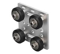 MasYosh Vsio a V Gantry, Lega di Alluminio a Lavorazione a CNC per Stampanti 3D, Peso Leggero della Superficie Liscia, con Puleggia in Alluminio 2020 Standard Europeo per Slot V