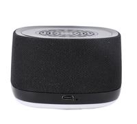 Masyrt 14 suoni calmanti, macchina per dormire per adulti, macchina per il rumore bianca Bluetooth 5.4, luce di respiro ricaricabile, con suoni naturali, timer di rilassamento (nero)