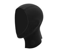Masyrt 3 Mm, muta in neoprene per cofano, nero, protezione termica per la testa e le orecchie, traspirante e resistente al sole, per snorkeling, nuoto, immersioni surf (L/XL)