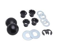 Masyrt 532006266 Kit di Ricostruzione del Fuso dello Sterzo di Ricambio della Boccola Dell'asse del Fusello Anteriore con Materiale Metallico per Tosaerba AYP, Huskee