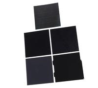 Masyrt 65 milioni di PEI - Piattaforma per stampante 3D - Piastra Build con uno spessore di 0,4 mm 184 x 184 mm PEO Pey Film Kit, robusta piattaforma base, trame, modello per A1 Mini