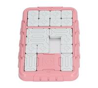 Masyrt Brain Teaser - Gioco da tavolo con puzzle a scorrimento manuale, per alleviare lo stress, dimensioni portatili, per ragazzi e ragazzi, con logica e abilità per (rosa)