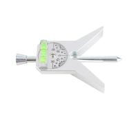 Masyrt Cercatore centrale per tubi in acciaio inox, strumento di centraggio regolabile di sicurezza con misuratore angolare a bolla per misurare serbatoi o tubi, strumento indispensabile per