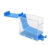 Masyrt Dispenser per Rotoli di Cotone Dentale, Supporto per Pressa con 4 Colori tra Cui Scegliere per Uso Professionale e Domestico, Igienico e Durevole Usare (Blu)