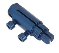 Masyrt Estrattore Filettato per Tubi Regolabile, Strumento per la Rimozione di Rubinetti Rotti per Tubi 1/2 Pollice, 3/4 Pollice e 1 Pollice, Design a Fessura Inversa