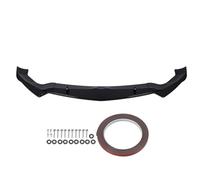 Masyrt Front Bumper Lip Spoiler Glossy Black Black, Sporty Look Splitter Protector per Stelvio 2017 e Successivamente, Protezione per Diffusore per Spoiler per Labbra Paraurti