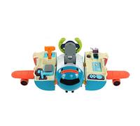 Masyrt Giocattolo per Aereo da 3 in 1, Deformazione Giocattolo di Simulazione del Volante per Binario Elettrico per lo Sviluppo dei Bambini, con Funzione Aeromobile a Glida Magnetica
