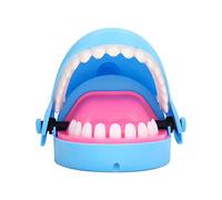 Masyrt Gioco del Dentista dello Squalo, Giocattoli Interattivi per i Denti Antistress per Bambini e Amici, Giocattolo per Feste Sicuro Non Tossico Riutilizzabile, Ottimo per Compleanno, (Blu)