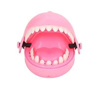 Masyrt Gioco del Dentista dello Squalo, Giocattoli Interattivi per i Denti Antistress per Bambini e Amici, Giocattolo per Feste Sicuro Non Tossico Riutilizzabile, Ottimo per Compleanno, (Rosa)