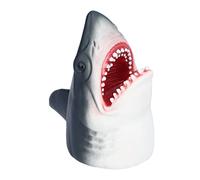 Masyrt Kids Storytelling Hand Puppet Realistico Morbido Giocattolo Rotolare Giocattolo a Testa di Squalo per Giocare Creativo