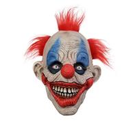Masyrt Maschera Clown Horroween Horror, Maschera in Lattice di Joker Clown, Cosplay Prop Joker Coppa Faccia, Gemelli in Raccapriccianti Diavoli per la Festa di Halloween Cosplay