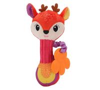 Masyrt Morbida Peluche Portasca Giocattolo Teether per lo Sviluppo Sensoriale del Bambino, L'apprendimento e il Gioco, Suoni per un Bambino da 0 a 1 Anno (Tipo 2)