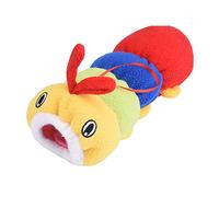 Masyrt Morbido Copribiberon Imbottito Caterpillar con Cinghia da Polso