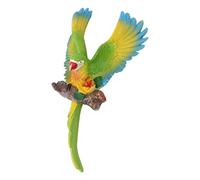Masyrt Pappagalli Decorazione Della Parete Resina Vivace Sbattendo Appendini (Verde)