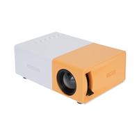 Masyrt Piccolo proiettore portatile 1080P, luminosità 100ANSI 6000 lm, correzione automatica e messa a fuoco manuale, schermo da 100 pollici, proiettore a LED per la casa e l'esterno, i viaggi